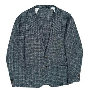 Piero Gabrieli Unstructured Blazzer Lightweight Sport Coat Italy Tollegno 42R